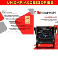 TOYOTA ALPHARD VELLFIRE AGH30 2015-2023 NAKAMICHI 16.2INCH 3K QLED ANDROID PLAYER AH40 DESIGN