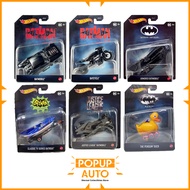 Hot Wheels Batman Series - Batcycle / Justice League Batmobile / The Penguin Duck / Batmobile / Armo