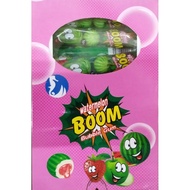 WATERMELON BOOM BOOM BUBBLE GUM (2 BOX/ 60 PCS)
