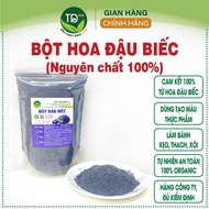 100% Pure Butterfly Pea Flower Powder, Used To Cook Sticky Rice, Make Cakes, Tea, Jelly, Coconut Jelly, Color And Smell Natural Food Safety