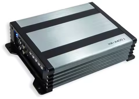 HA-A400.1 Car Stereo Class D Amp Mono 800 Watt Subwoofer Amplifier - 1 Ohm Stable - Includes Bass Re