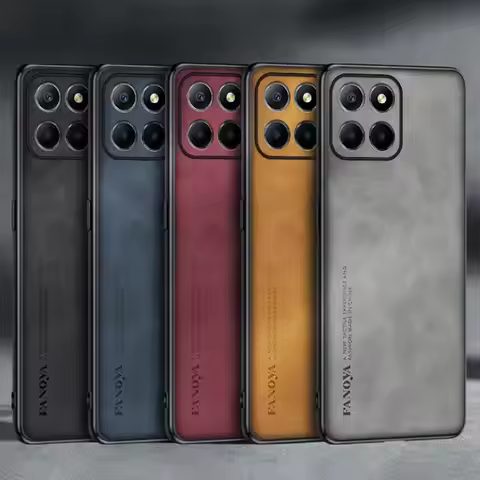 Luxury Vintage Sheepskin Leather Case For Huawei Honor 70 Lite X8 X8a 4g 5g X6s Men Retro Back Cover