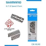 Shimano CN-HG40 6,7,8s speed chain, shimano CN-HG40-8speed bicycle chain/chain GENUINE