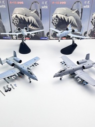 Ready Stock WLTK 1/100 Bay War US Army Flying Tigers A-10A Fighter Strike Aircraft A10 Military Airc