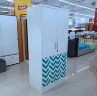 Lemari pakaian lemari informa lemari 2 pintu lemari besi lemari baju tiffany wardrobe 2 doors