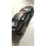 new stok ready stok NISSAN GTR RC SHELL ONLY SCALE 1:10