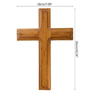 Wooden Cross Ornaments Christ Wall Hanging Table Cross for Home Altar Chapel Church Decoration Chris