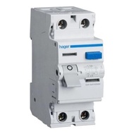 HAGER 2 Pole ELCB / RCCB - 10mA TYPE AC CC225B