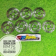 🔥🔥DISC CNC THAI PNP MOTOR SCOOTER HONDA ICON, CLICK, BEAT , VARIO disc 4skru 🔥🔥