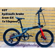Folding Bike Aluminium Frame / Dahon basikal / Basikal Lipat / Folding Bike / basikal 20 inch/sram g
