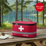 Emergency Medical Pouch First Aid Supplies Storage Bag  Beg Penyimpanan Kit Pertolongan Cemas