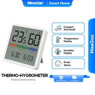 MeeGoo 2-in-1 Digital Temperature Hygrometer Large Screen Temperature Humidity Meter Indoor Outdoor
