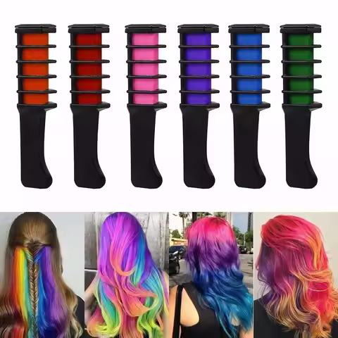 1pc Hair Dye Comb Disposable Hair Dye Comb Mini Hair Dye Chalk Single Hair Dye Stick Hair Color Comb