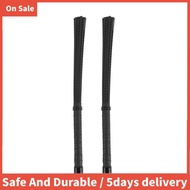 2Pcs Cajon Brush Telescoping Drum Brushes Nylon Sticks Percussion for Jazz Stick Drum