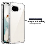 Casing for Google Pixel 9a 5G Pixel9a GXQ96 GTF7P G3Y12 Phone Case Full Clear Transparent Four Corne