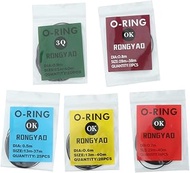 5-Pocket Watch Seal 0.5 mm/0.6 mm/0.7 mm/0.8 mm/0.9 mm O-Ring Waterproof Rubber Seal for Watch Back 