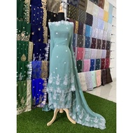 REEN SAREE QATRINA SILVER BORDER Saree viral wedding saree designer saree chiffon saree bridal saree