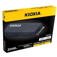 KIOXIA EXCERIA with Heatsink 2TB / PCIe Gen4 x4 NVMe M.2 2280 SSD / Desktop PC and PS5 Ready / Up to