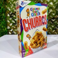 General Mills Cinnamon   French  Chocolate  Churros Toast Crunch Crispy,Sweetened Wheat  Rice Cereal