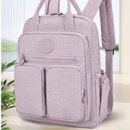 Backpack Women Multi-pocket Backpack Fashion All-match Backpack Lightweight Waterproof Leisure Trave