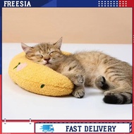Cute Cat Pillow Fluffy Pet Little Pillow Sleeping Improve Small Animals Headrest