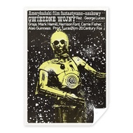 STAR WARS 1977 MOVIE POSTER (1977 A NEW HOPE)