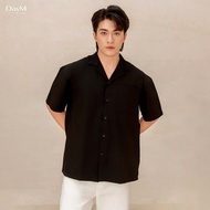 Áo sơ mi nam DayM | Cuban Shirt Version 2 - Form Âu oversize vải Kate Ford