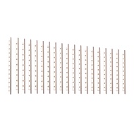 (KYSB) 19Pcs/Set Classical Guitar Frets Wire 2.0mm/0.08In Copper Fretwire Set for 36 inch 38 inch 39