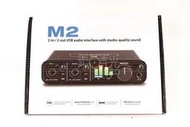 MOTU M2錄音聲卡 出一臺