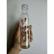 botol gepeng botol kaca 350mli botol cupang