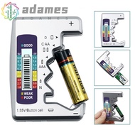 ADAMES Battery Capacity Tester LCD 9V Battery Level Tester Voltmeter Tester Battery Monitor Battery 