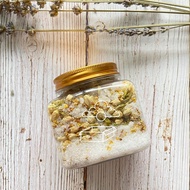 Soothing Jasmine Osmanthus Sea Salt Epsom Salt Foot Sook