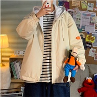 Áo khoác dù nam phong cách Hàn Quốc - chất dù có nón trẻ trung năng động-AK04