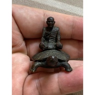 招财神龟 LP Liew 2535 Wat Rai Taeng Thong Nakhon Pathom 87th Birthday