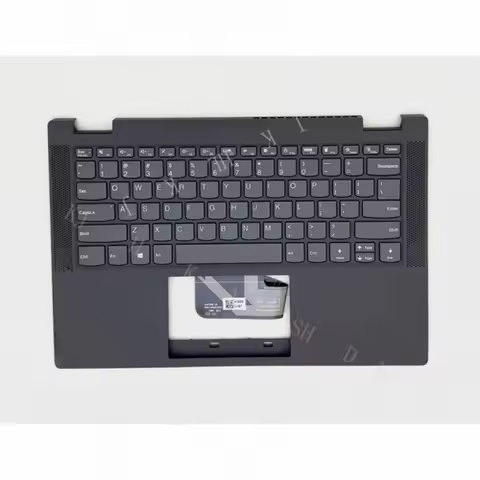 N For Lenovo IdeaPad Flex 5-14IIL05 5-14ARE05 No FPR Palmrest+Keyboard 5CB0Y85458