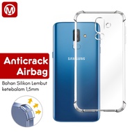 Anticrack Samsung A6 Samsung A6 Plus J8 2018 Silicone Softcase Jelly Case Soft TransparentBENING Pho