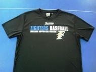 "綠野運動廠"創信代理2015最新日本職棒-火腿隊FIGHTERS球隊版吸排圓領T恤,吸濕排汗,快乾舒適~促銷優惠中~