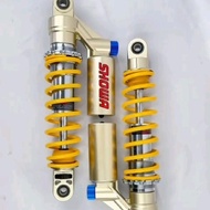 Shock Belakang Showa CB400 Kuning Double Clik Fungsi Copy Original - Motorcycle