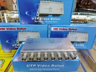 Video balun 8ch passive up to 5mp analog ahd tvi cvi CCTV VIDEO BALUN 8CHANNEL