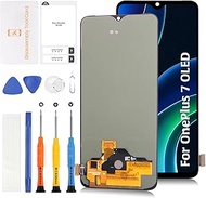 OLED Screen Replacement for OnePlus 7 6.41" Display Assembly Touch Digitizer Compatible with 1+7 1+ 