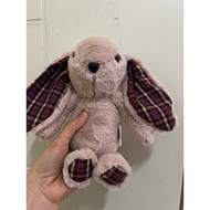 DREAMTOYS Boneka Rabbit Jellycat Kelinci Telinga Panjang Kotak Kotak