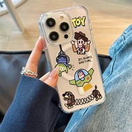 Clear Toy Story Cartoon Case Vivo V70 Fe Y21D V60 Lite Iqoo Z10 Lite Z10R 5G Y400 Y19S Pro Y21 Y21S 