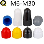 Hex Nut Protective Cover M6-M30 Waterproof Anti-dust Cap Extended Outer Hexagon Bolt Decorative Cap 