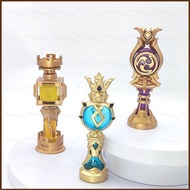 ST3 Genshin Impact Gnosis Model Dolls Venti Beelzebul Zhongli Plural Gnoses Metal Action Figure Toys