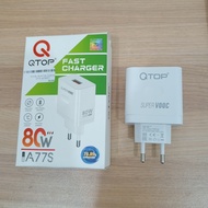QTOP 80 WATT TRAVEL CHARGER ADAPTOR