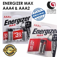 ENERGIZER MAX AAA 4 PC & AAA 2 PC