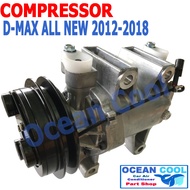 คอมเพรสเซอร์ อีซูซุ ดีแม็ก ออลนิว 2012 - 2019 COM0021 COMPRESSOR ISUZU D max 2012 d-max  R134A Ocean