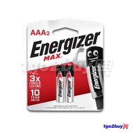 Energizer Alkaline Batteries Max AAA Battery 1.5V AAA LR03 AAA2 / AAA4 ( 2pcs / 4pcs ) * 100% Origin