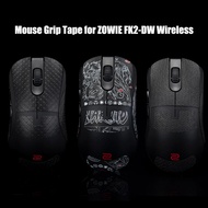 TBTL Mouse Grip Tape For ZOWIE FK2-DW Wireless Mouse Sticker Lizard Suck Sweat Non Slip Pre Cut Easy