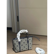 [Old Fairy] TB mini Vegetable Basket TORYBURCH TORCH TORYBURCH Classic TMonogram Old Flower Retro Fe